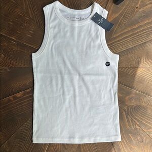Abercrombie Kids White Tank Top